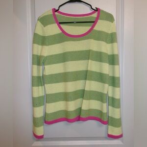 Talbots Striped Knit Sweater